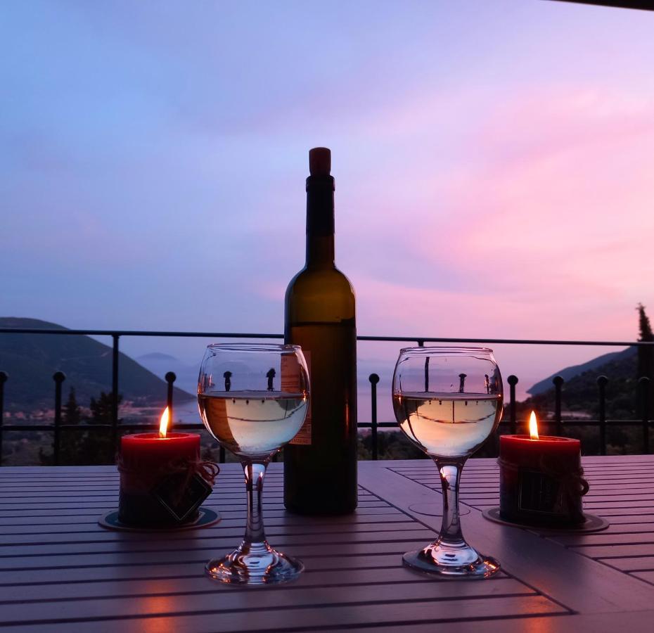 Vasiliki View Villa Agios Petros  Luaran gambar