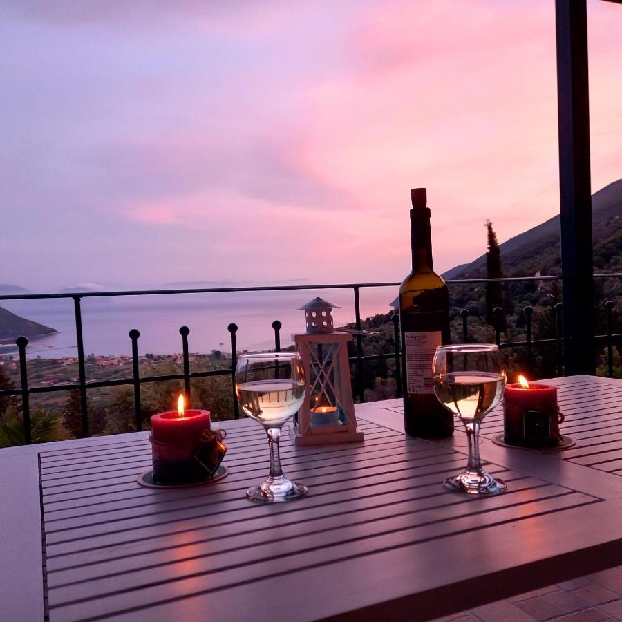 Vasiliki View Villa Agios Petros  Luaran gambar